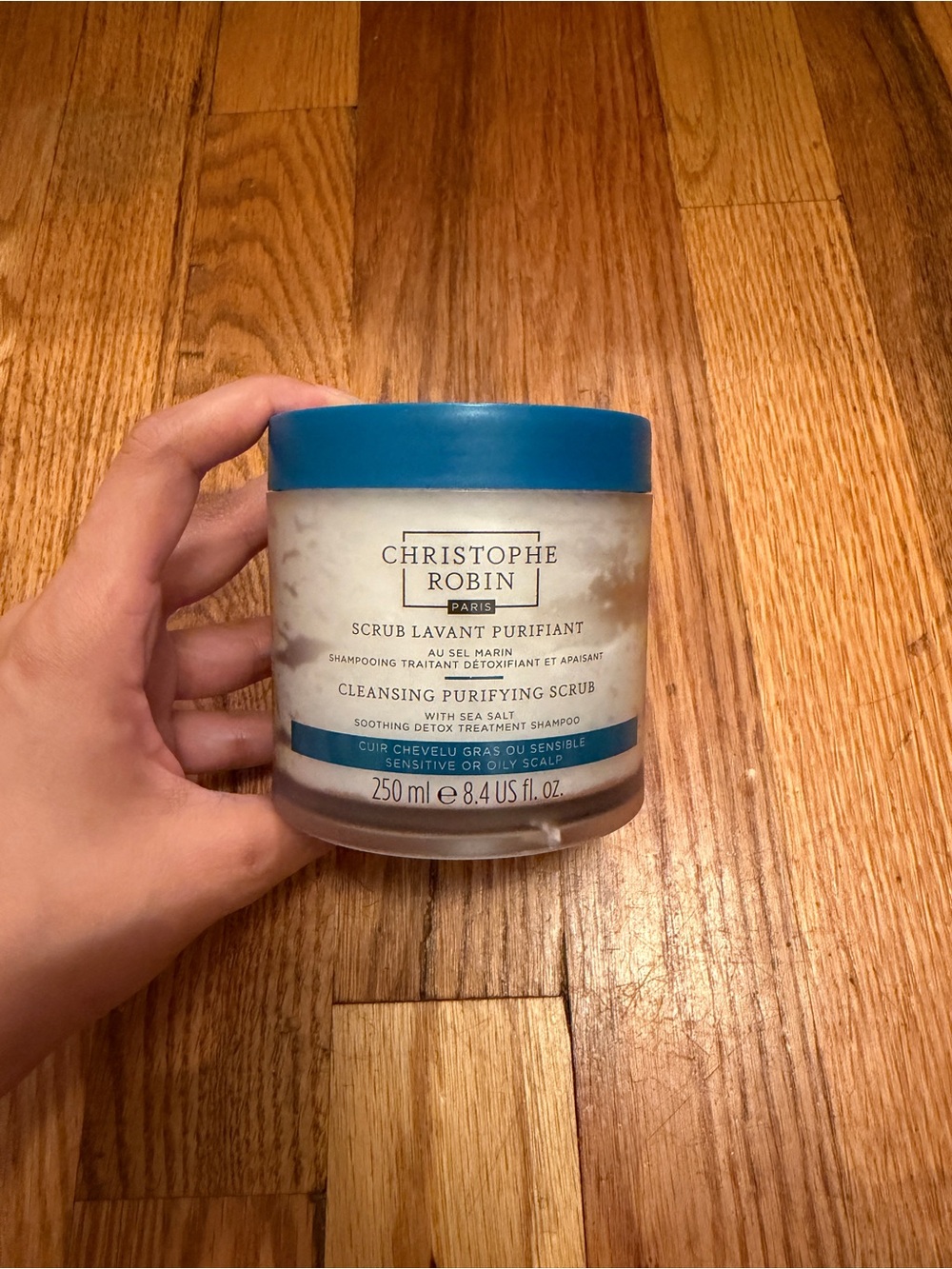 Christophe Robin Cleansing Purifying Scrub with Sea Salt